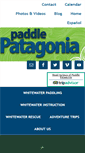Mobile Screenshot of paddlepatagonia.com